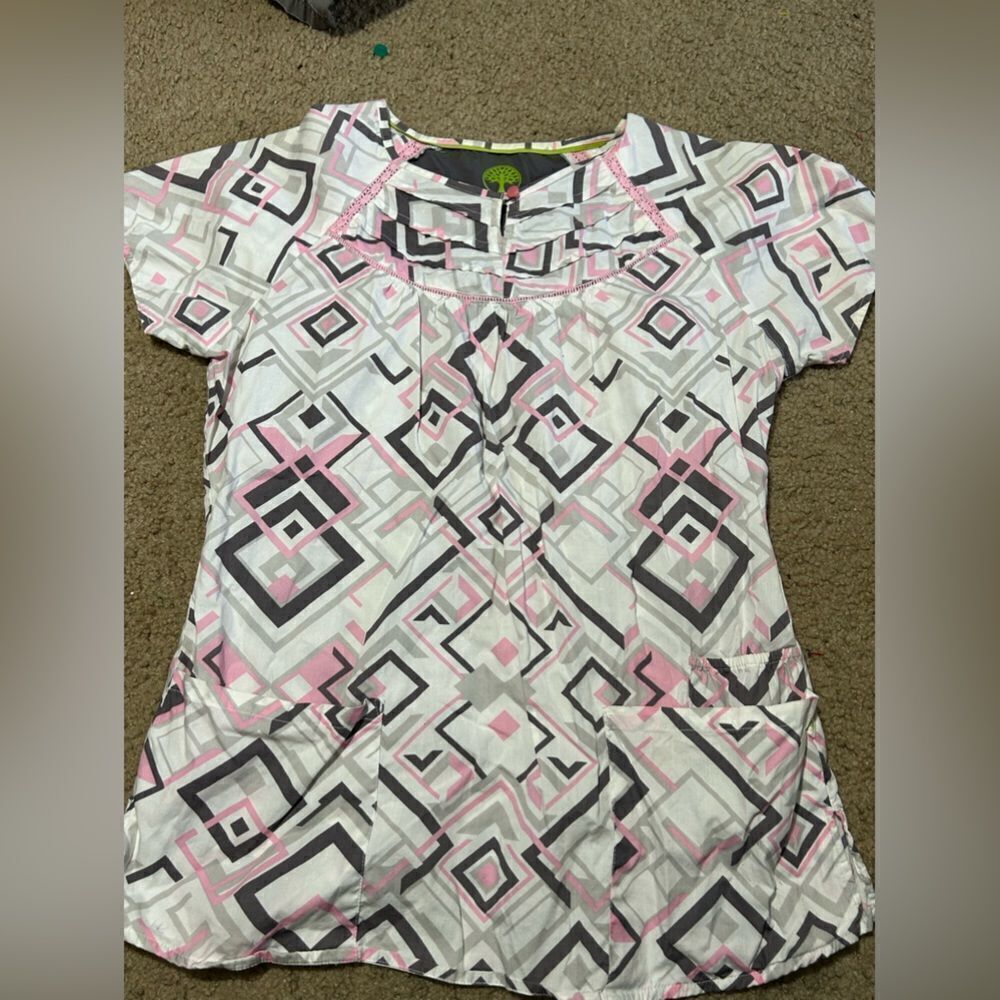 Healing Hands Scrub Top